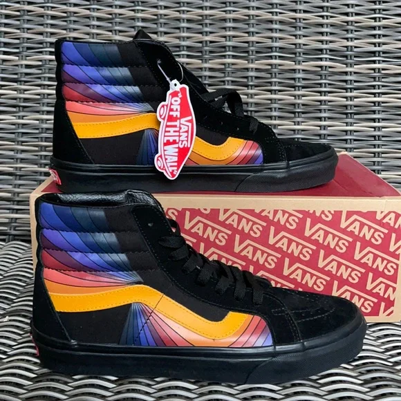 Vans Sk8-Hi Reissue Refract Black/Multi WMNS - Picture 1 of 16